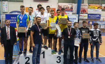 Badmintoniści z ZSR w Kaczkach Śr. medalistami Mistrzostw Wielkopolski SZS